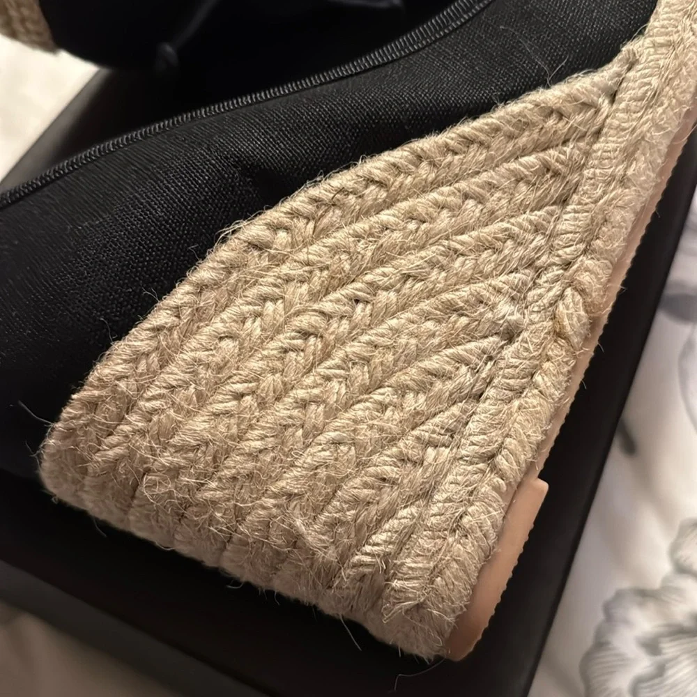 J.Crew Seville made-in-Spain espadrille wedges BT393